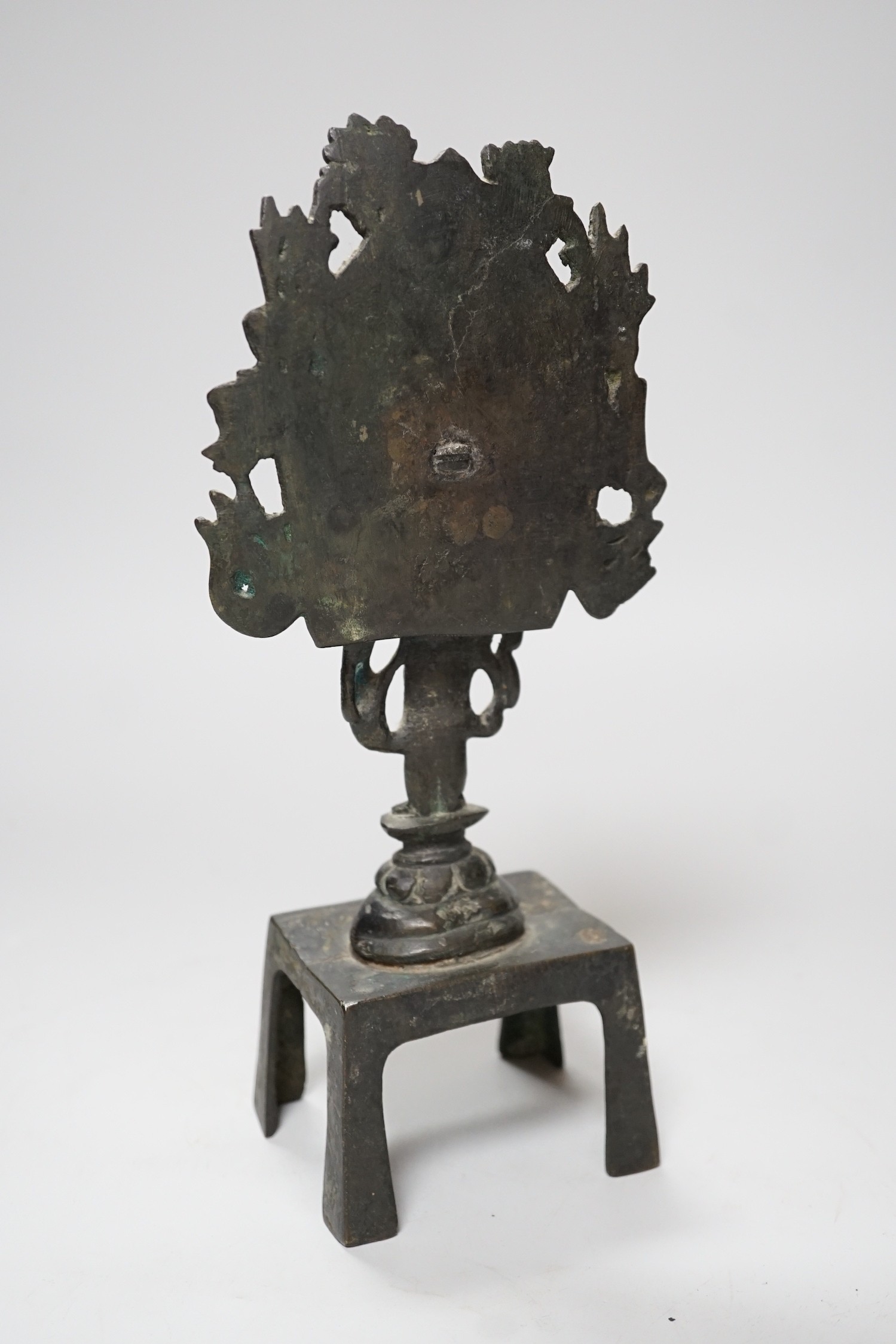 A Chinese Tang style bronze figure of a Bodhisattva, 26cm